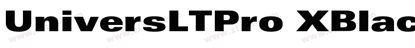 UniversLTPro XBlackO字体转换 UniversLTPro XBlackO字体转换